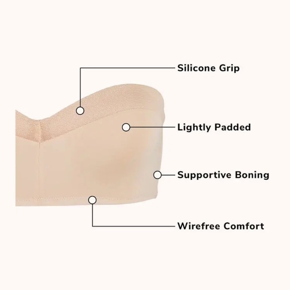 Lively The No-Wireless Strapless Bra - Picture 2 of 7
